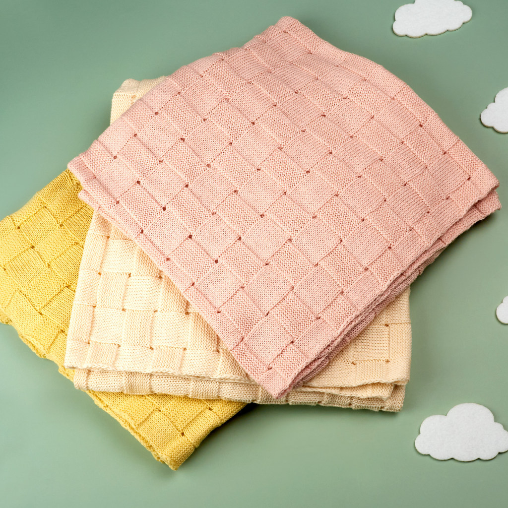 Baby Blankets with Square Design